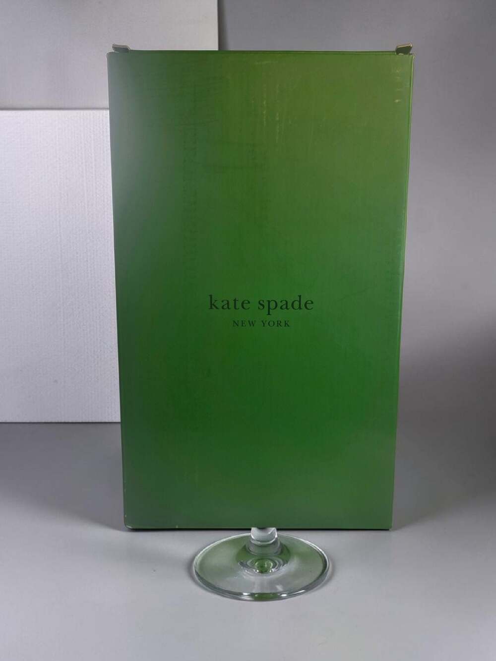New Kate Spade New York Darling Point Toasting Flutes Set of 2, Mr & Mrs Wedding